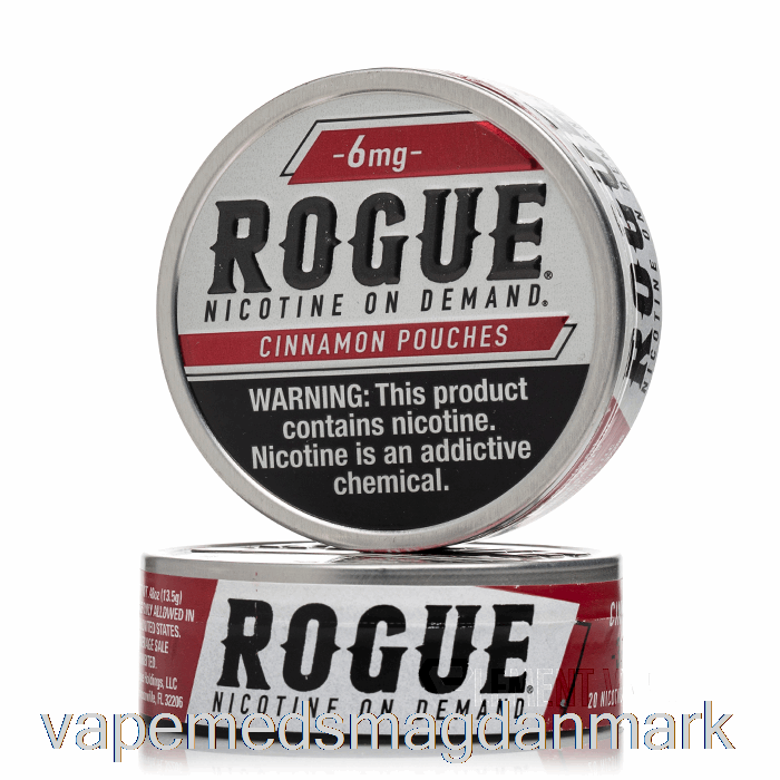 Vape Væske Rogue Nikotinposer - Kanel 6mg (5-pack)